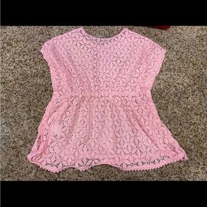 Girls lace shirt